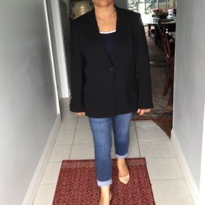 ANNE KLEIN  one Button SUIT JACKET. Size: 16